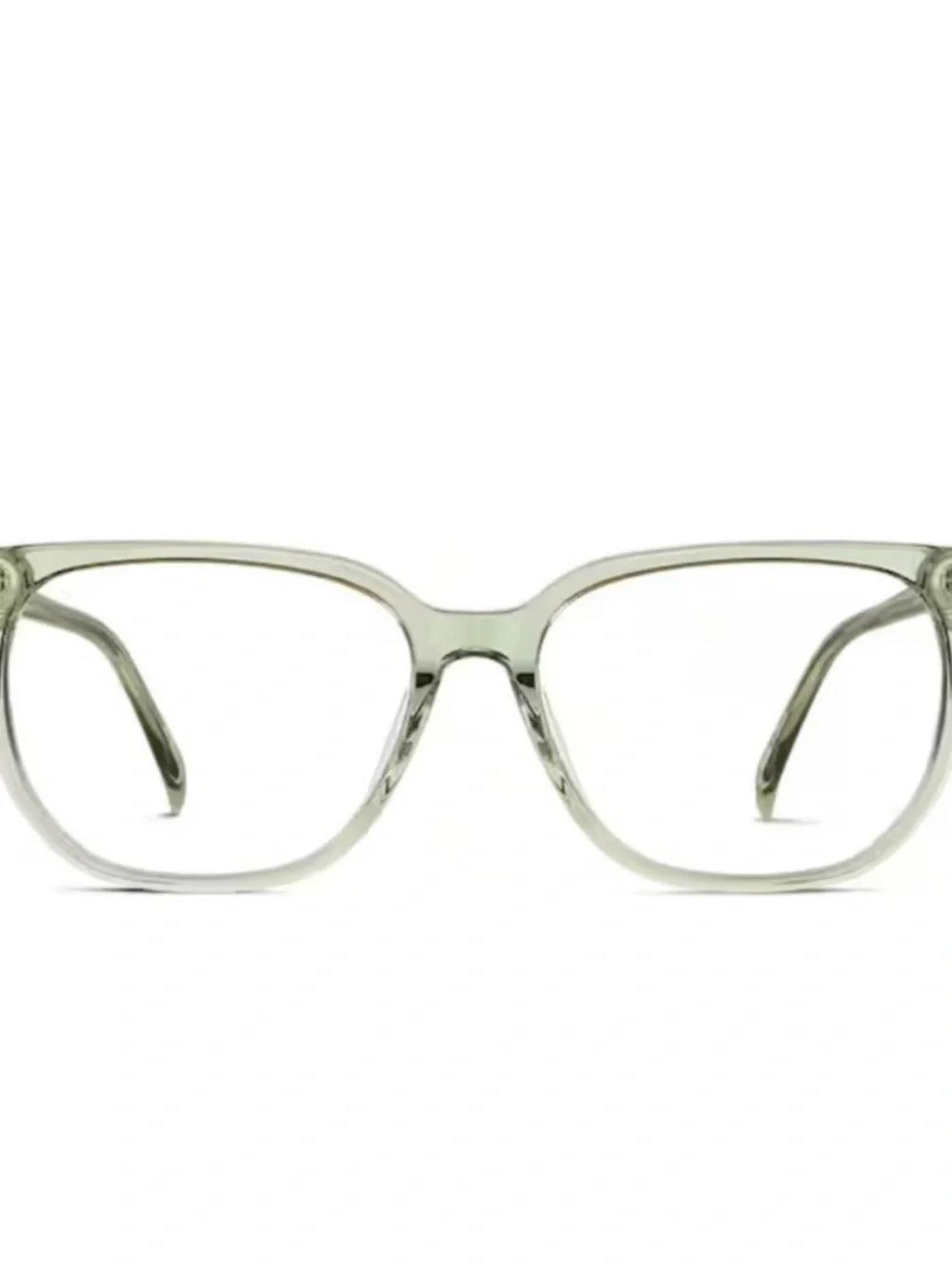 Zenni Green Transitions Lenses Acetate Square Eyeglasses Sunglasses New NIB